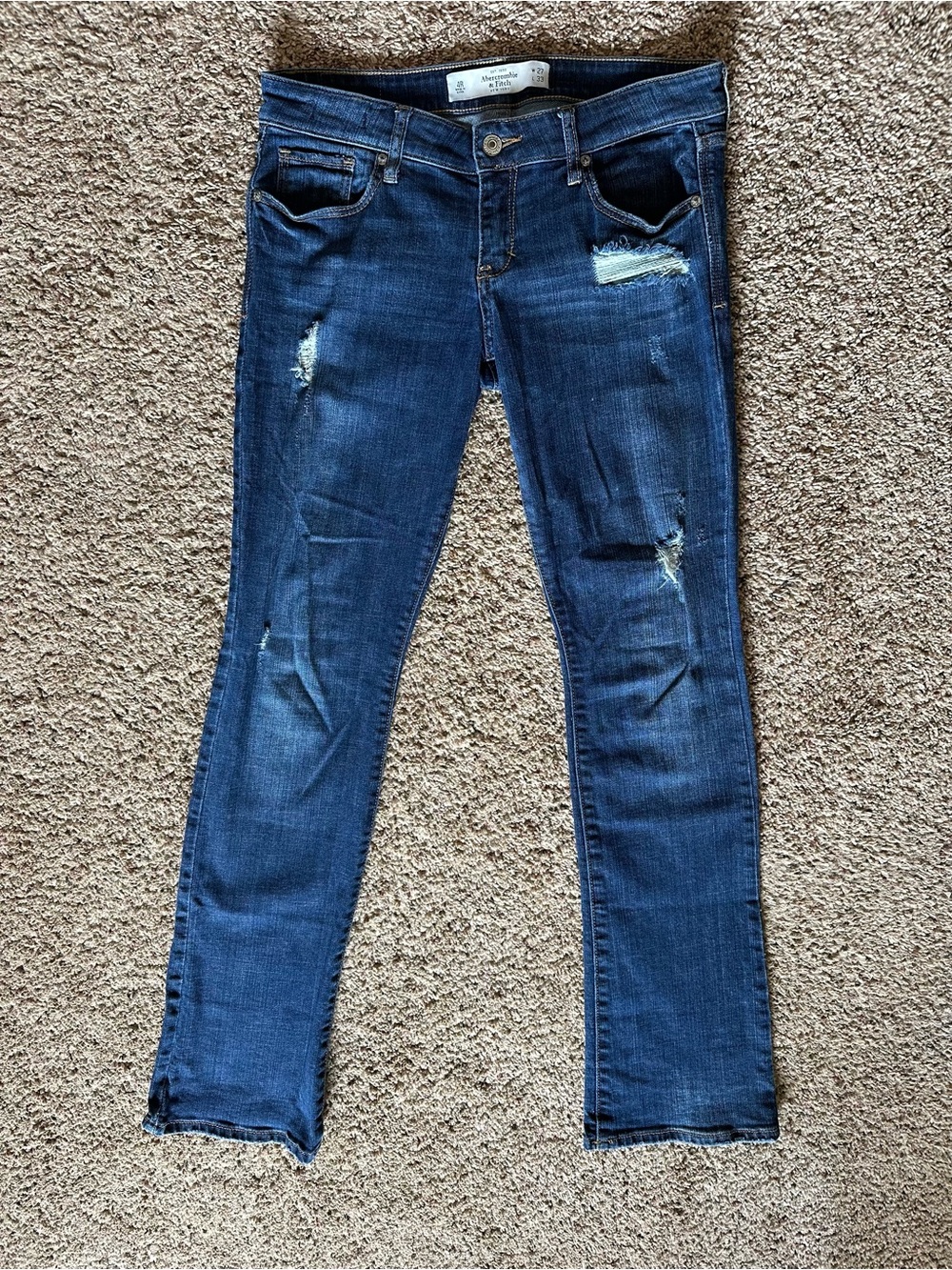 Abercrombie & Fitch Distressed Jeans
